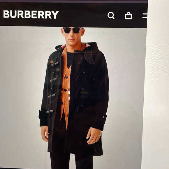 Burberry London men’s navy coat - Picture 7 of 7